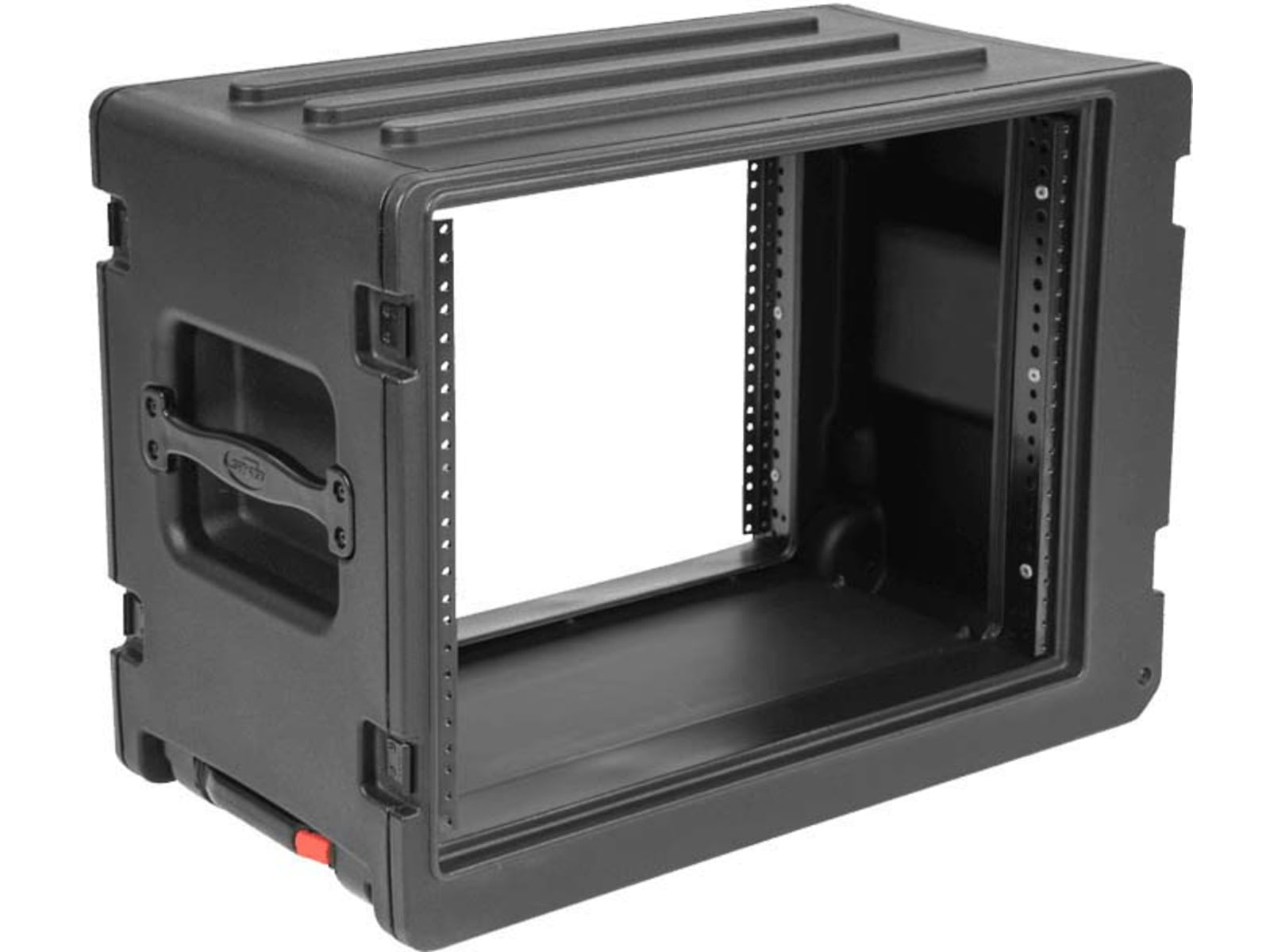SKB Cases 8U Shallow Roto Rack w/ wheels and handle