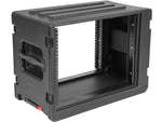 SKB Cases 8U Shallow Roto Rack w/ wheels and handle