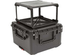 SKB Cases Seres Case Wth Removeable 6U Injecton Molded 20in Rack Cage Tsa Lockng Latches Wheels