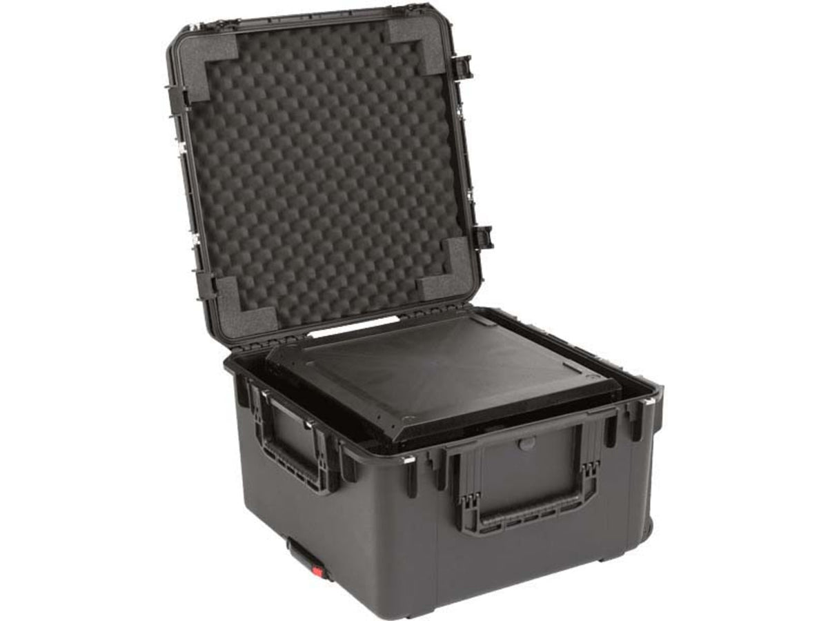 SKB Cases Seres Case Wth Removeable 6U Injecton Molded 20in Rack Cage Tsa Lockng Latches Wheels