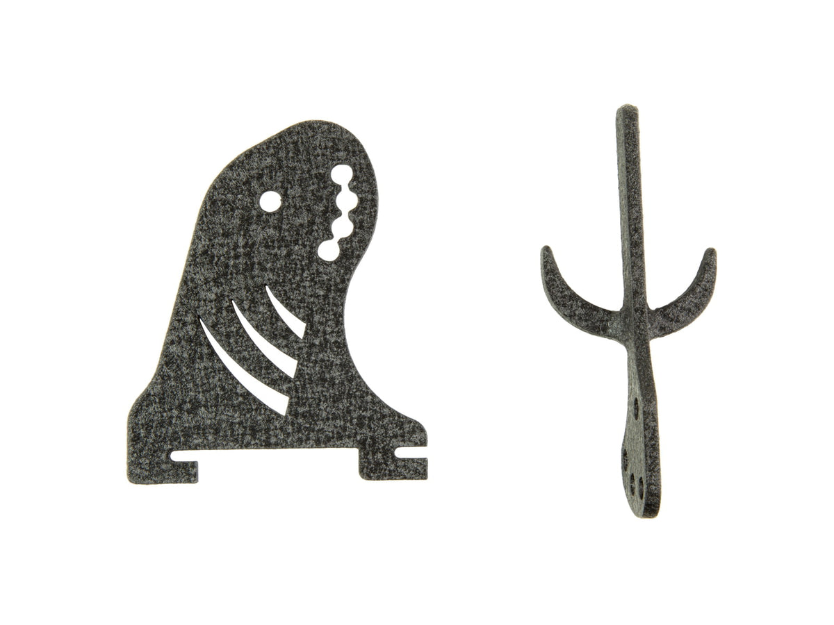 Skull Hooker Arm and Prong for Trophy Tree Black Trophy Tree Not Included SKH-TTAP-ASSY-BLK