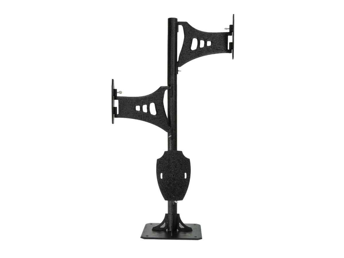Skull Hooker Trophy Tree Shoulder Pedestal Mount Black SKH-STTSM-BLK