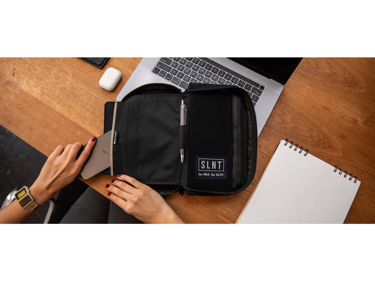 SLNT Essentials Faraday Tech Organizer Phone Black