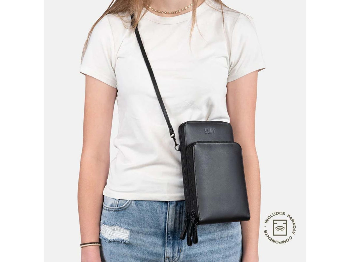 SLNT Lifestyle Faraday Sling Bag Black One Size