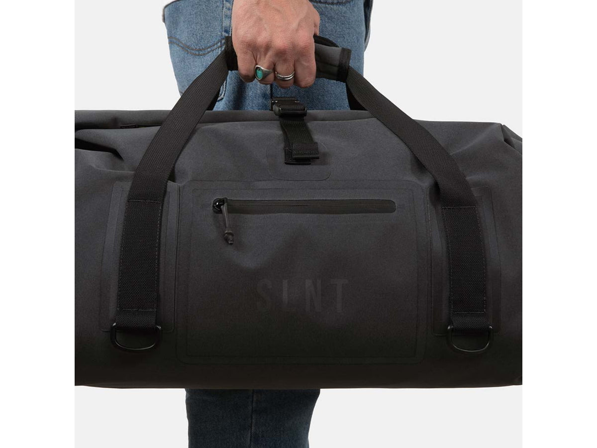 SLNT Waterproof Faraday Duffel USA Berry Compliant Black 40L SPB-DFL-BER