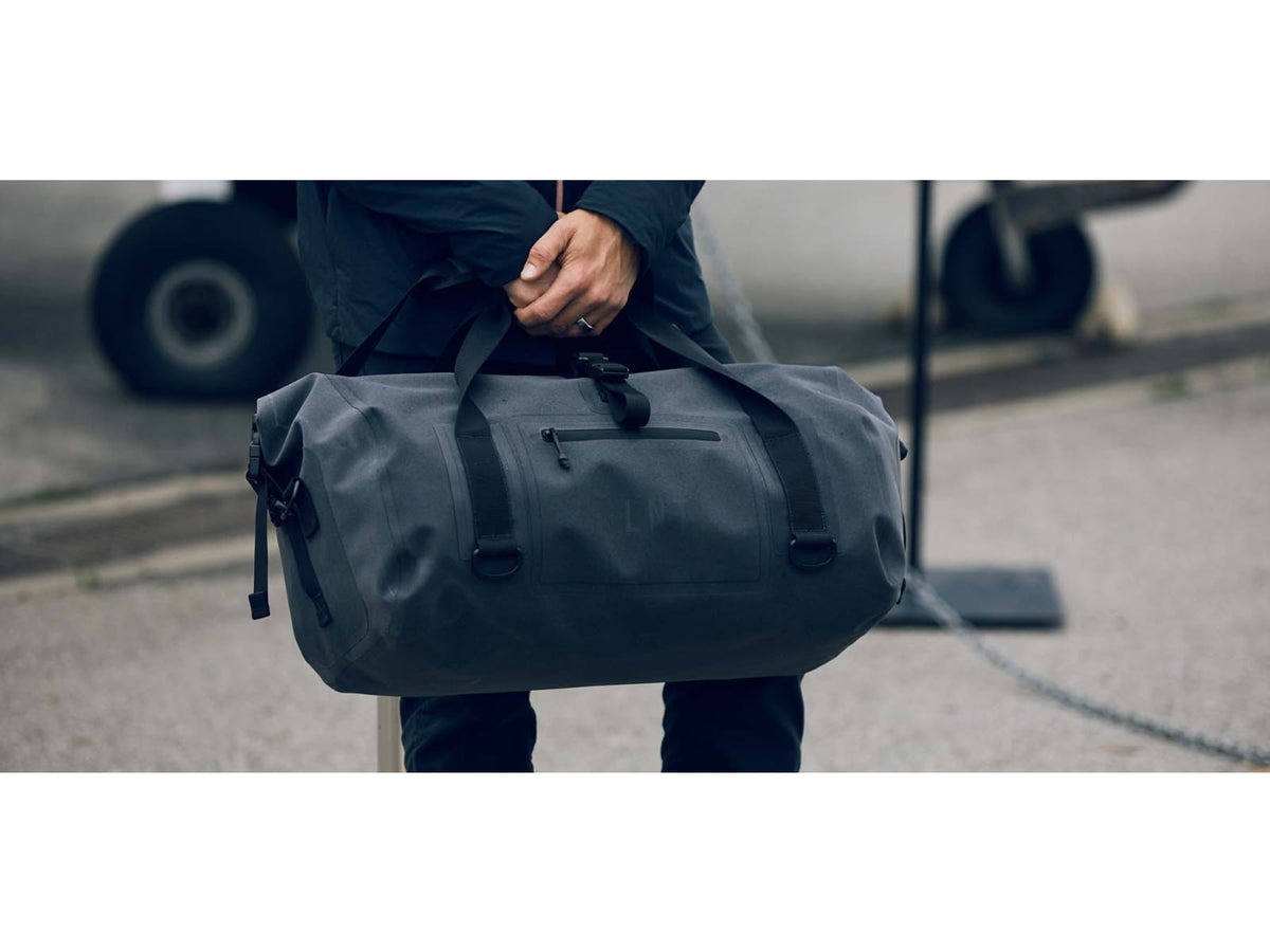 SLNT Waterproof Faraday Duffel USA Berry Compliant Black 40L SPB-DFL-BER