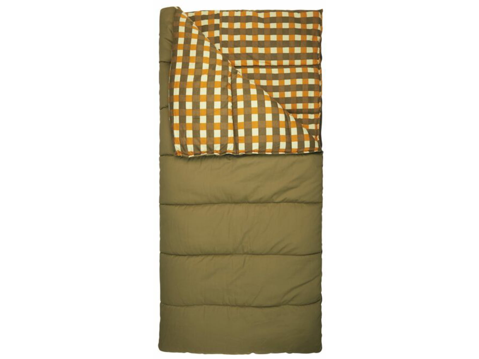 Slumberjack South Fork Sleeping Bag 15/25 Degrees Olive Long 51734920OV
