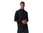 Smartwool Active 1/4 Zip Top - Men's Black 2XL