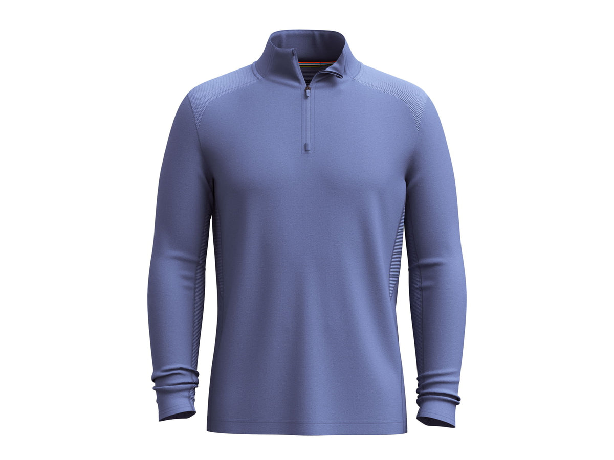 Smartwool Active 1/4 Zip Top - Men's Black 2XL