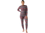 Smartwool Classic Thermal Merino Base Layer One Piece - Women's Currant Alpine Apres