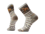 Smartwool Hike Targeted Cushion Bear Stripe Mid Crew Socks - Men's