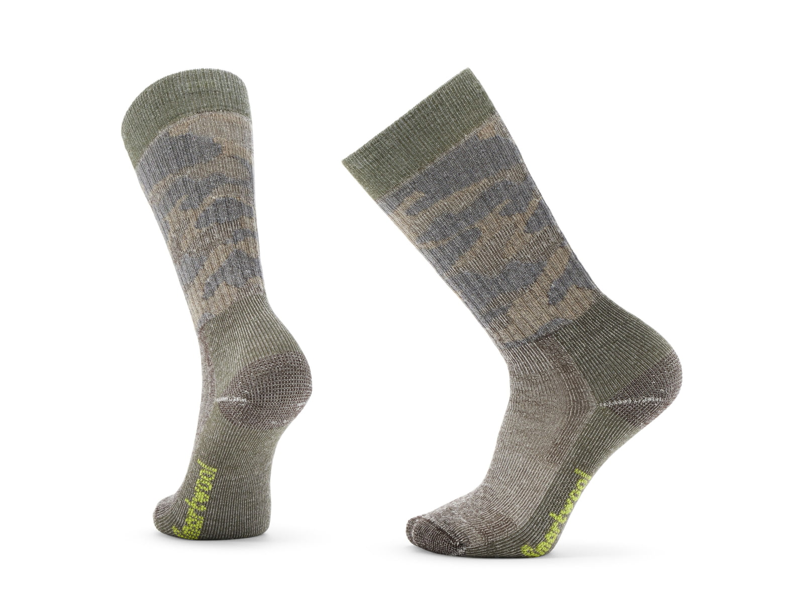 Smartwool Hunt Classic Edition Full Cushion Camo Tall Crew Socks Chestnut
