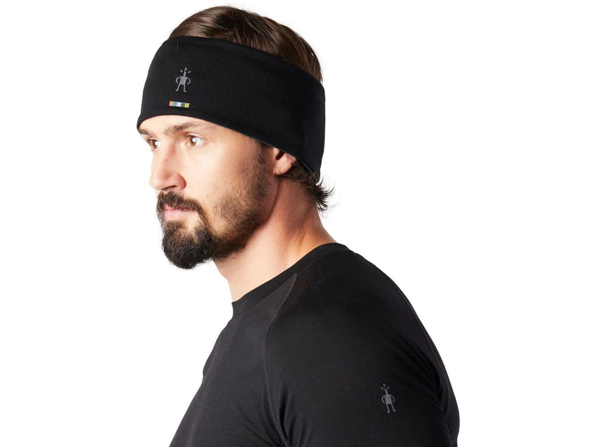 Smartwool Merino 250 Reversible Headband Black/Charcoal Heater 1FM
