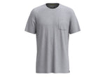 Smartwool Merino Hemp Blend Short Sleeve Pocket Tee - Men's Black Heather Small