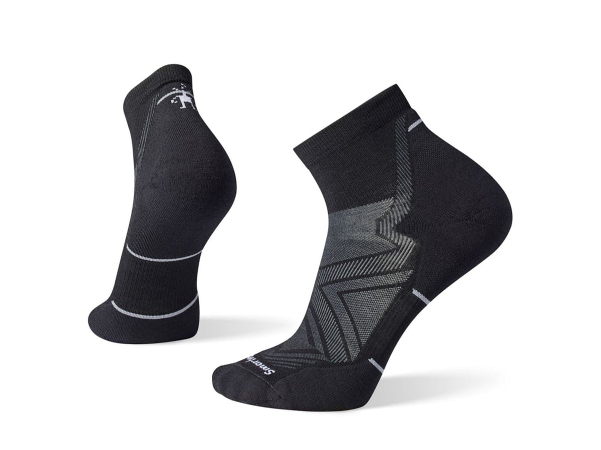 Smartwool Run Targeted Cushion Ankle Socks - Men's Black