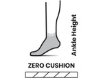 Smartwool Run Zero Cushion Ankle Socks - Women's