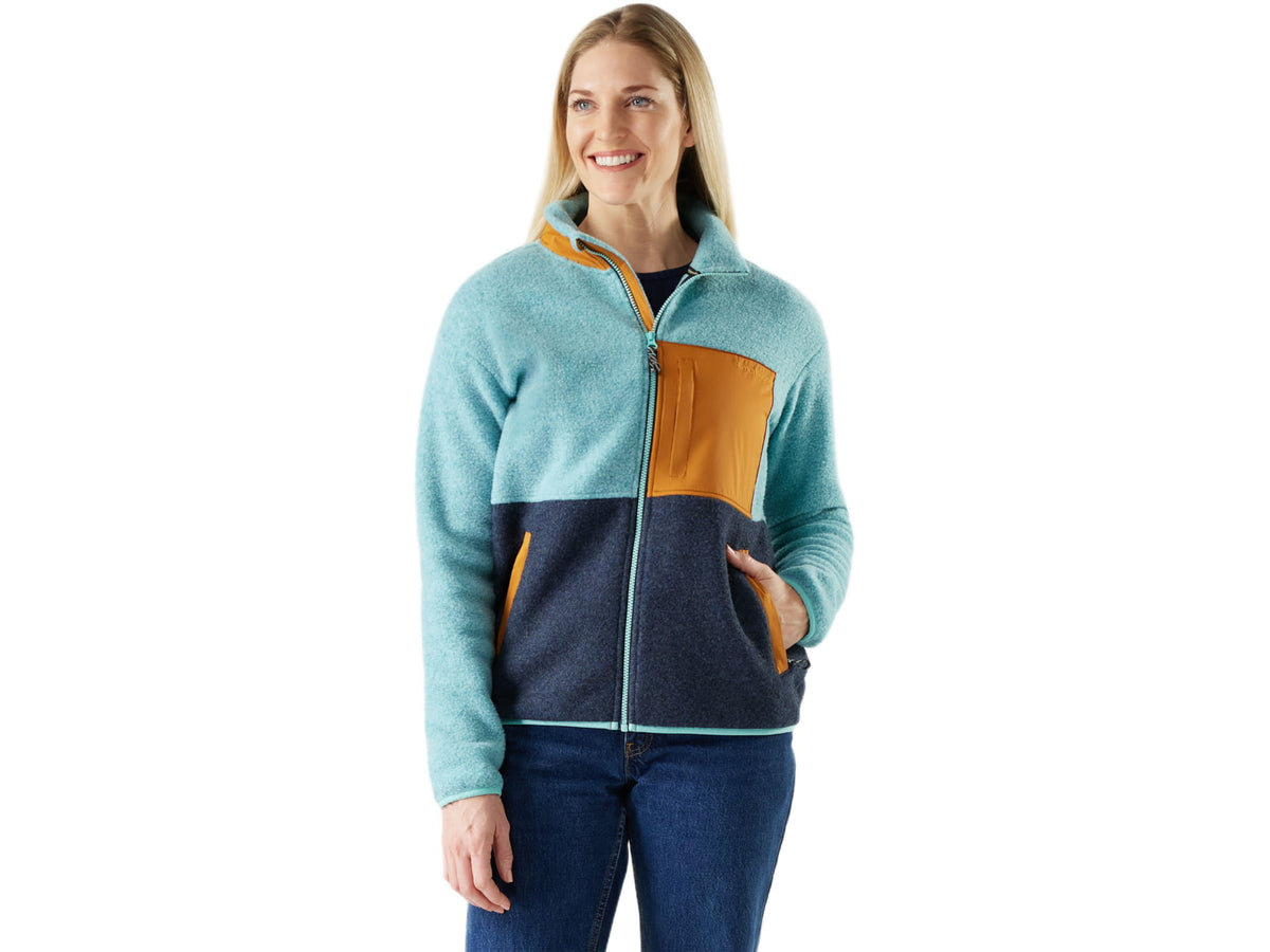Smartwool Second Cut Fleece Jacket - Women's Pacific Blue