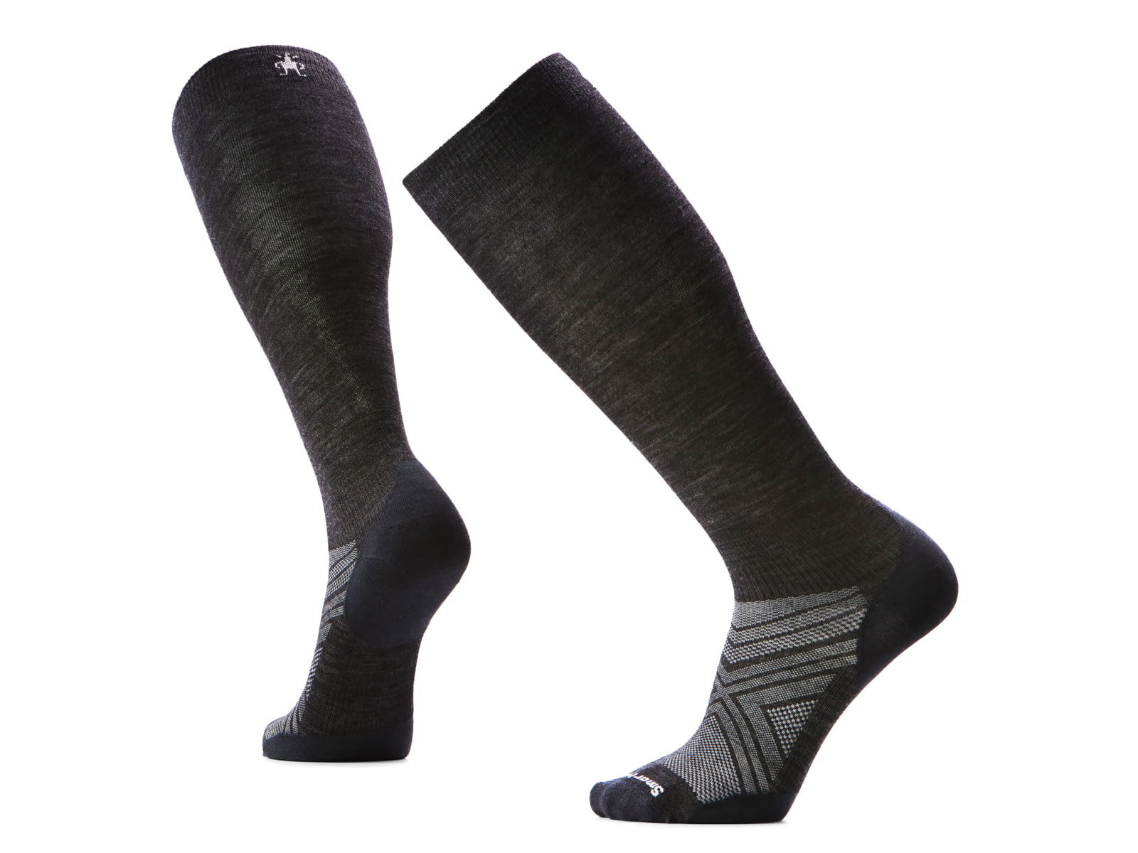 Smartwool Ski Zero Cushion Extra Stretch OTC Socks - Men's Charcoal