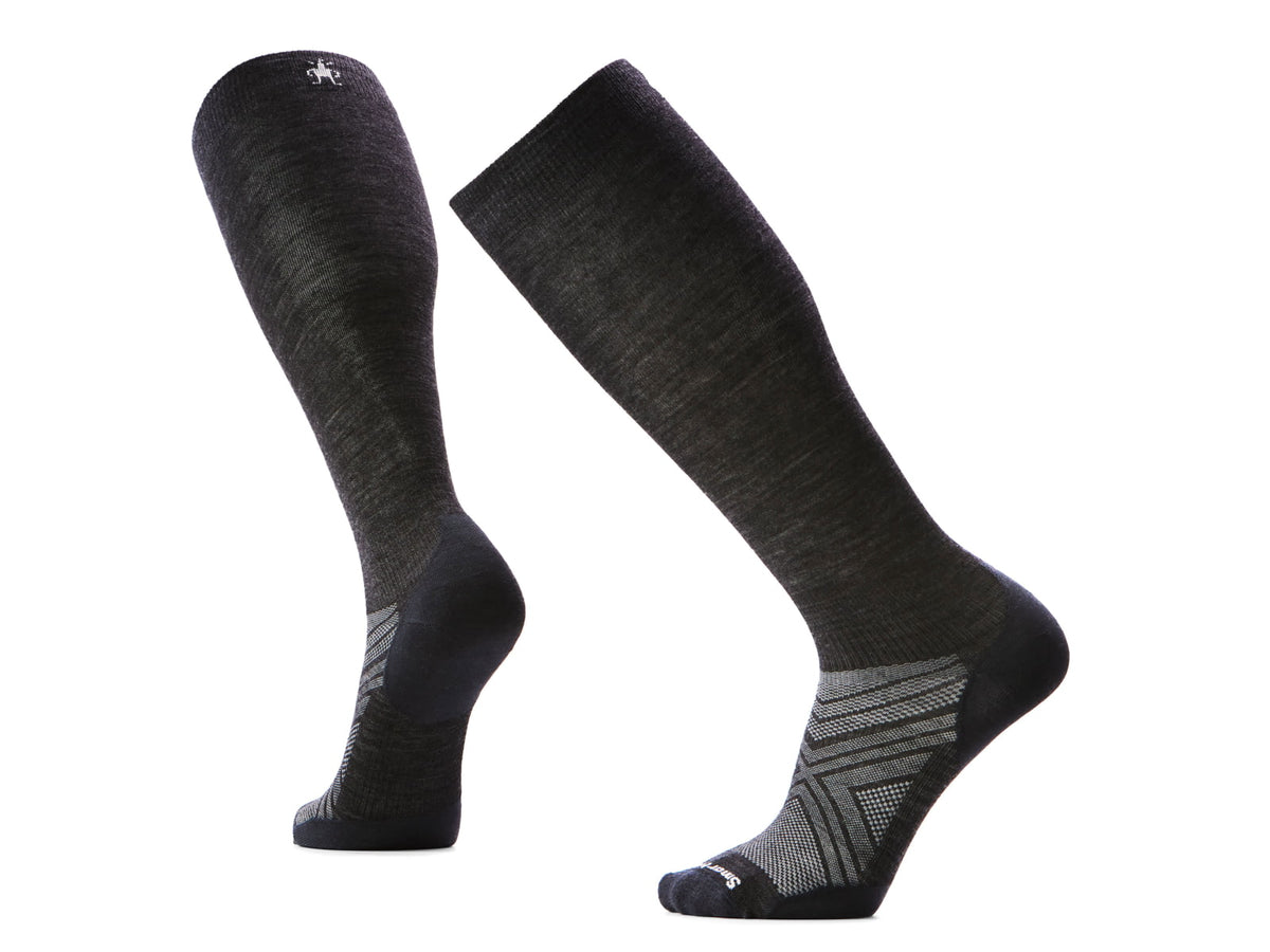 Smartwool Ski Zero Cushion Extra Stretch OTC Socks - Men's Charcoal