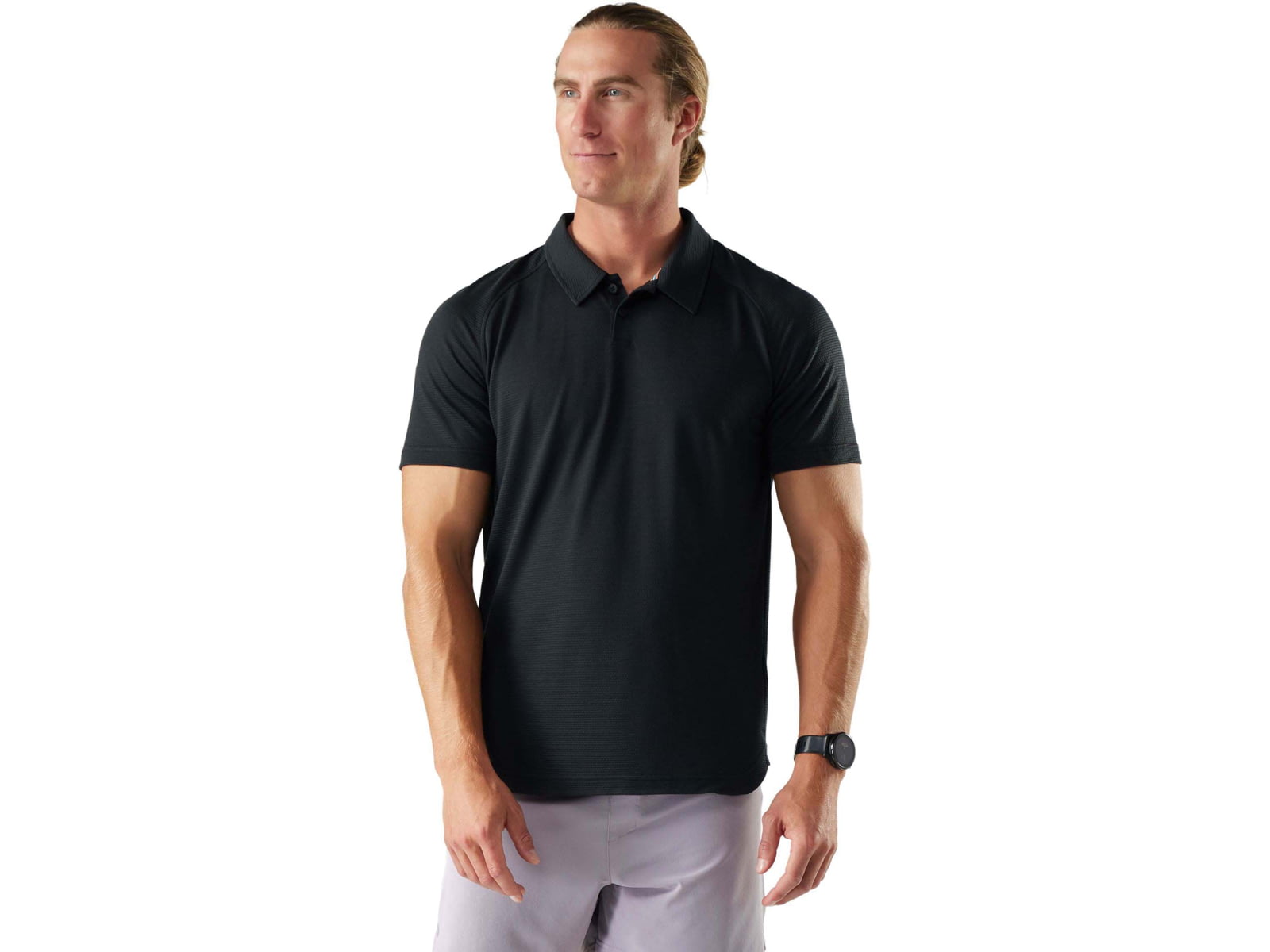 Smartwool Active Mesh Polo - Men's Black