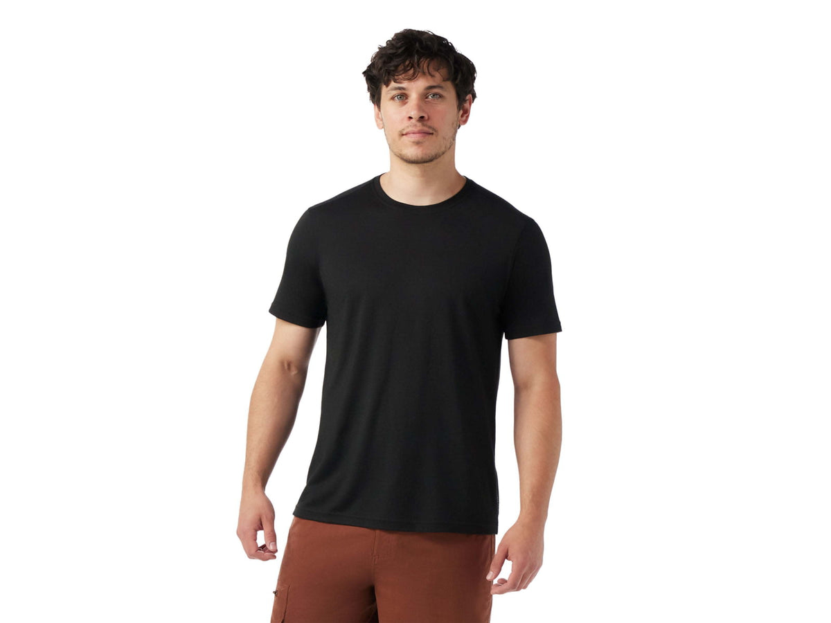 Smartwool Active Mesh T-Shirt - Men's Black Large