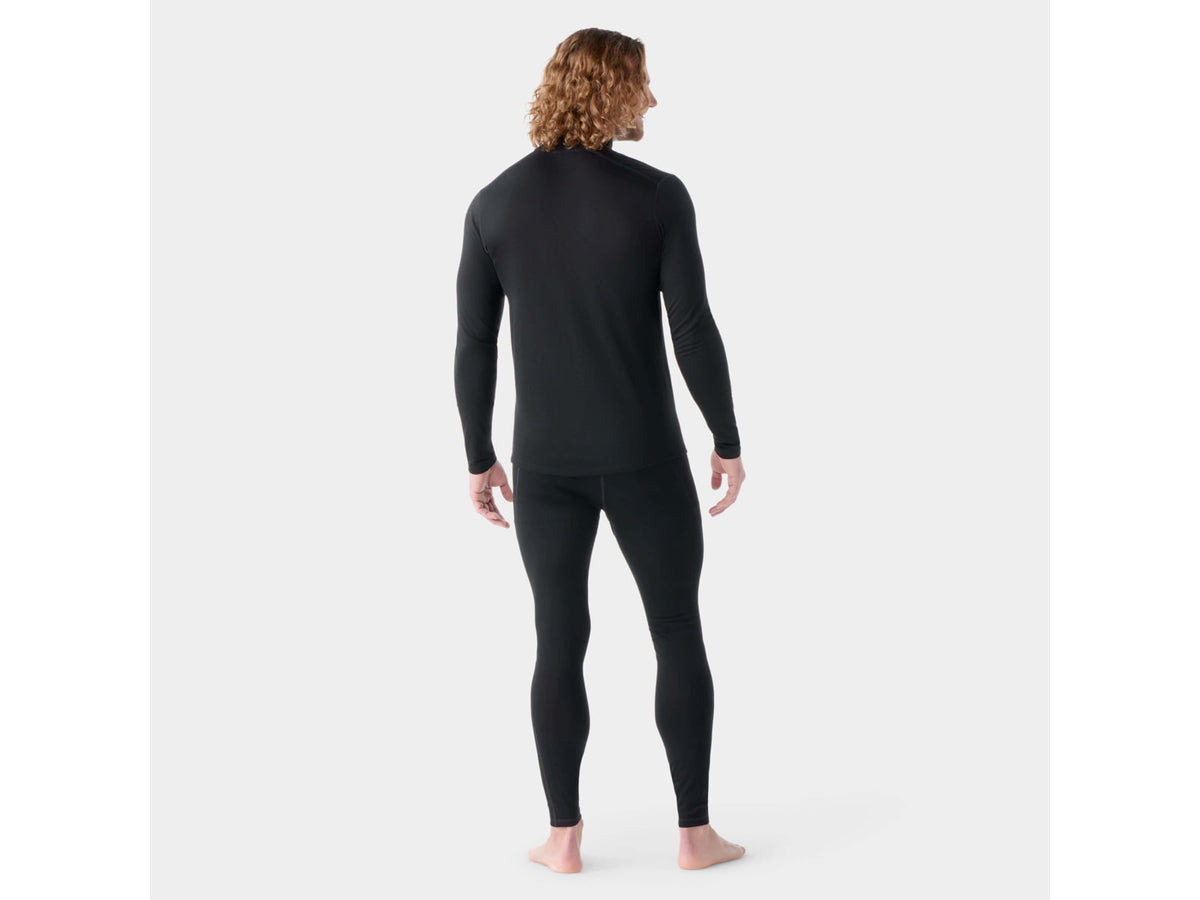 Smartwool Classic All-Season 1/4 Zip Merino Base Layer - Men's Black