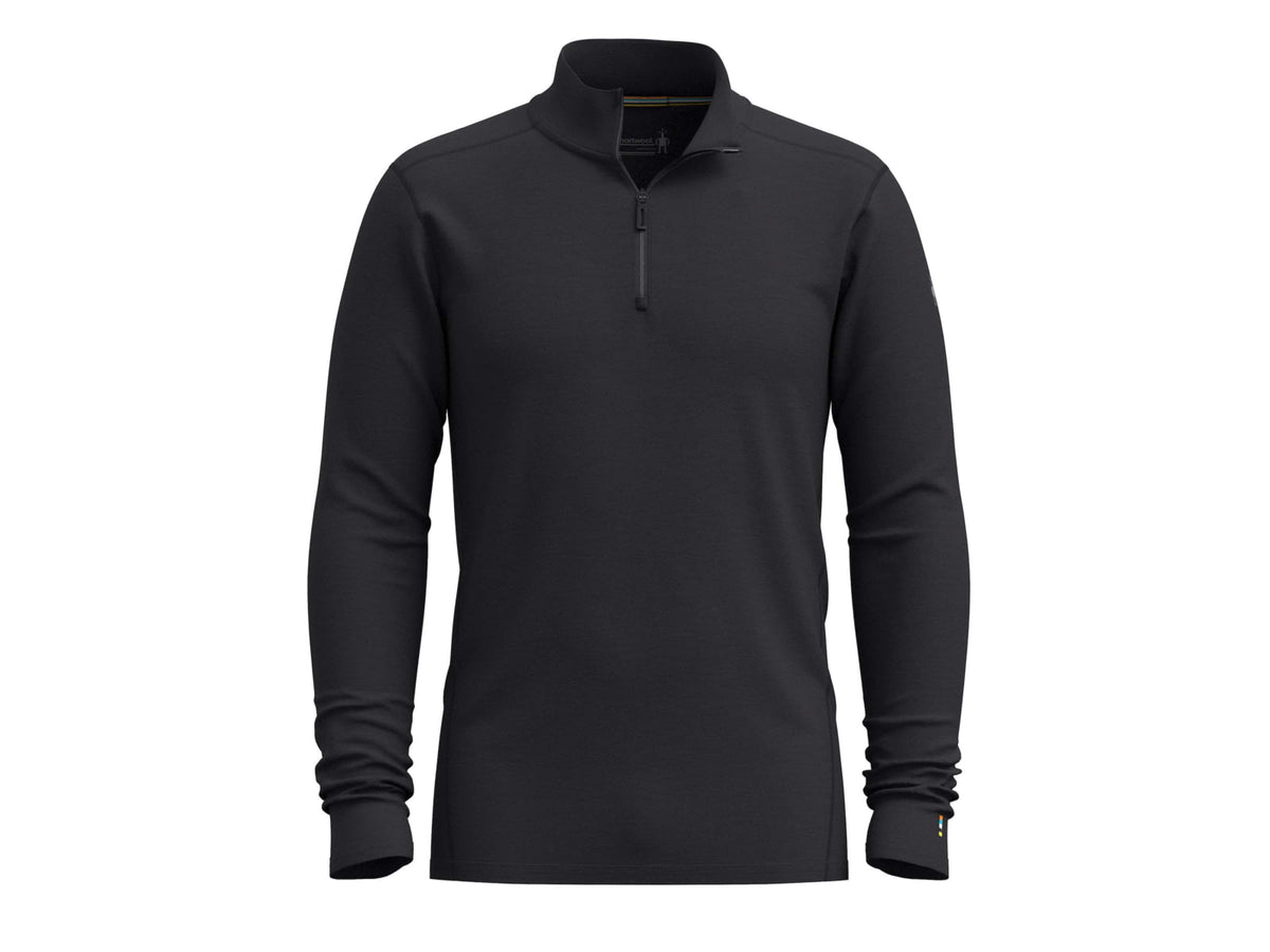 Smartwool Classic All-Season 1/4 Zip Merino Base Layer - Men's Black