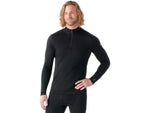 Smartwool Classic All-Season 1/4 Zip Merino Base Layer - Men's Black