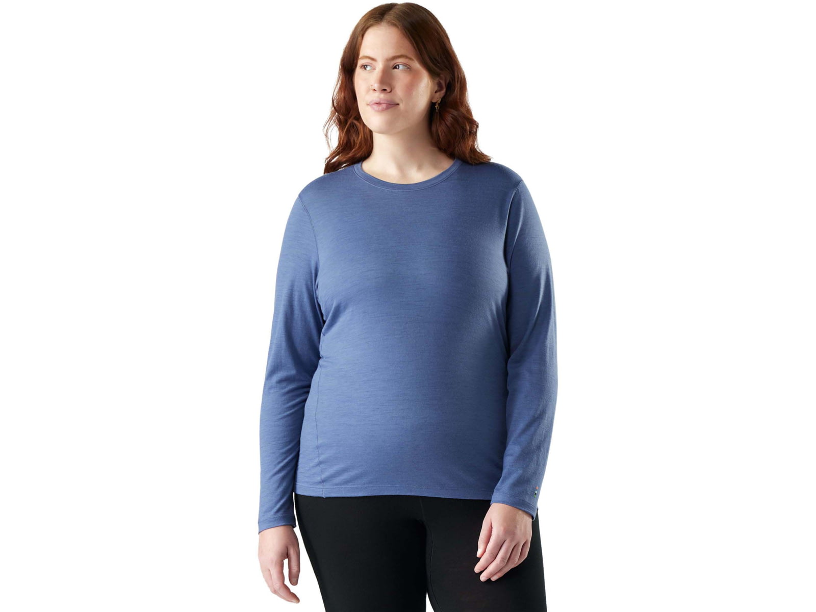 Smartwool Classic All-Season Merino Base Layer Crew Plus - Women's Nightfall Blue 2X
