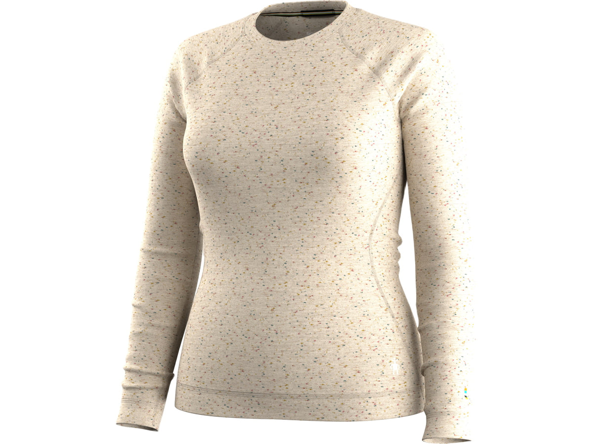 Smartwool Classic Thermal Merino Base Layer Crew - Women's Mink Heather Large