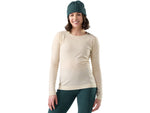 Smartwool Classic Thermal Merino Base Layer Crew - Women's Mink Heather Large