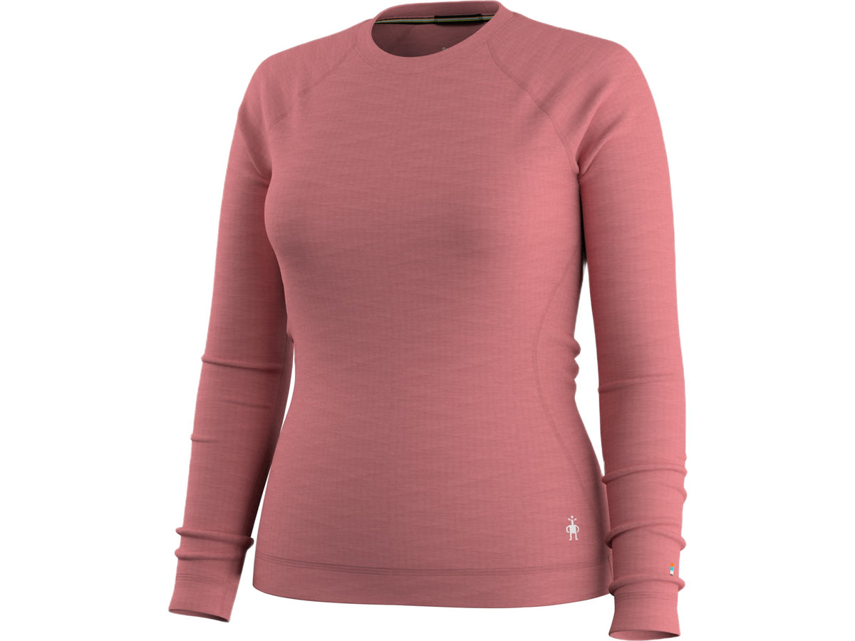 Smartwool Classic Thermal Merino Base Layer Crew - Women's Mink Heather Large