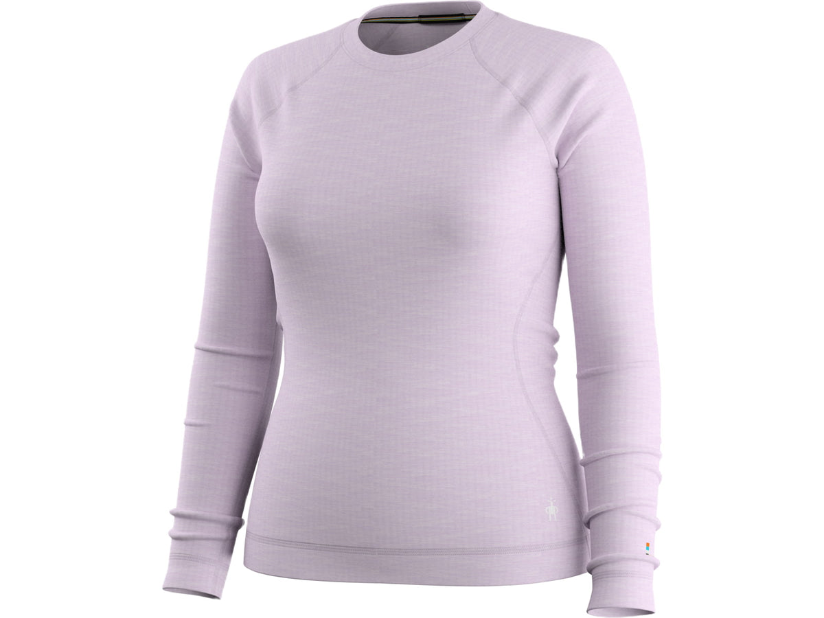 Smartwool Classic Thermal Merino Base Layer Crew - Women's Mink Heather Large