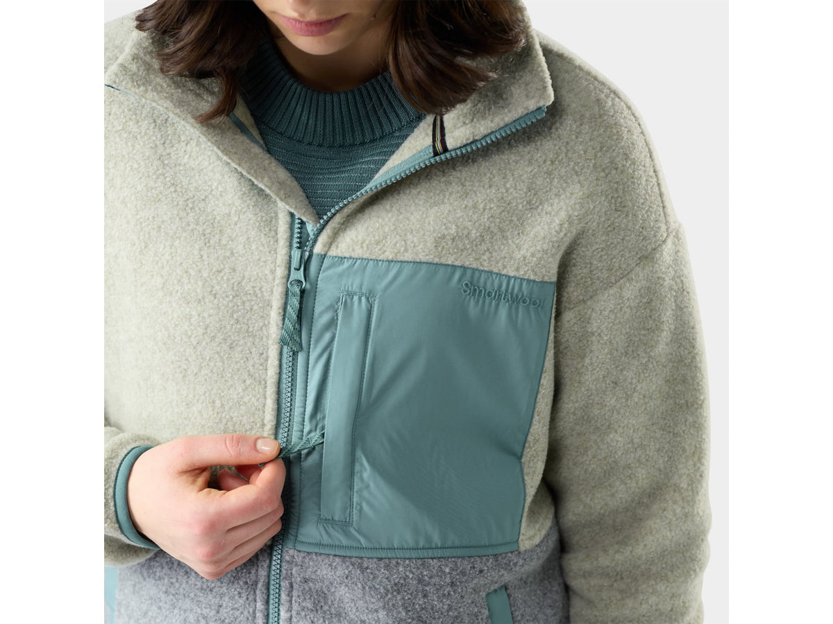 Smartwool Classic Thermal Merino Base Layer Crew - Women's Mink Heather Large