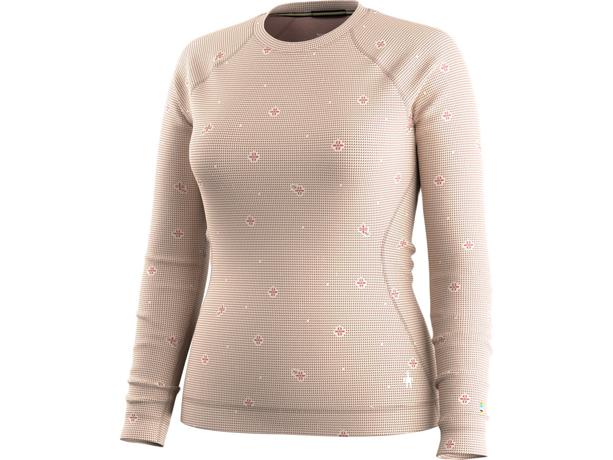 Smartwool Classic Thermal Merino Base Layer Crew - Women's Mink Heather Large