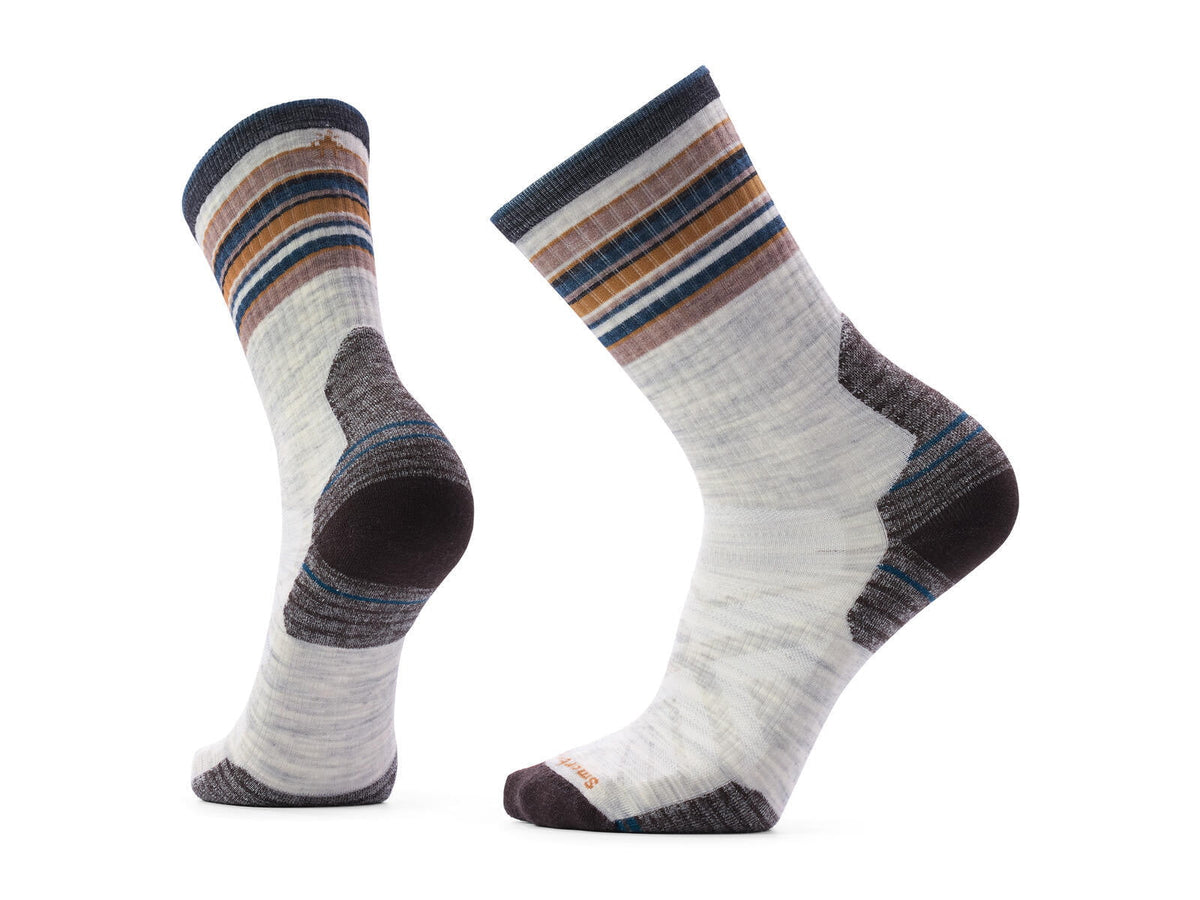 Smartwool Hike Targeted Cushion Striped Crew Socks - Men's