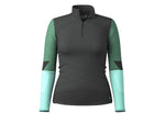 Smartwool Intraknit Thermal Merino Base Layer Colorblock 1/4 Zip - Women's