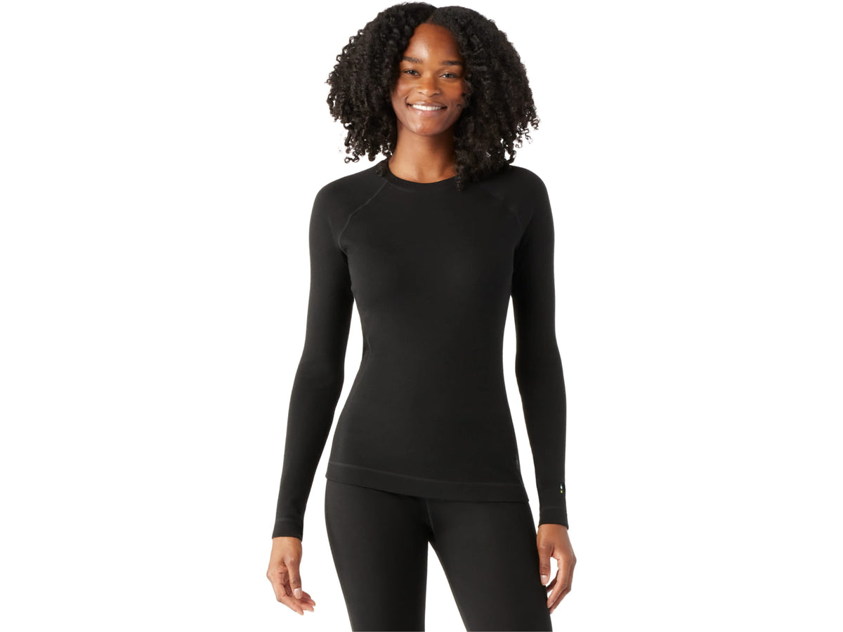 Smartwool Merino 250 Baselayer Crew - Women's Black Small