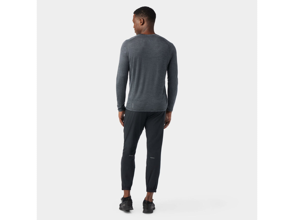 Smartwool Merino Sport 120 Long Sleeve - Men's Charcoal Heather Large