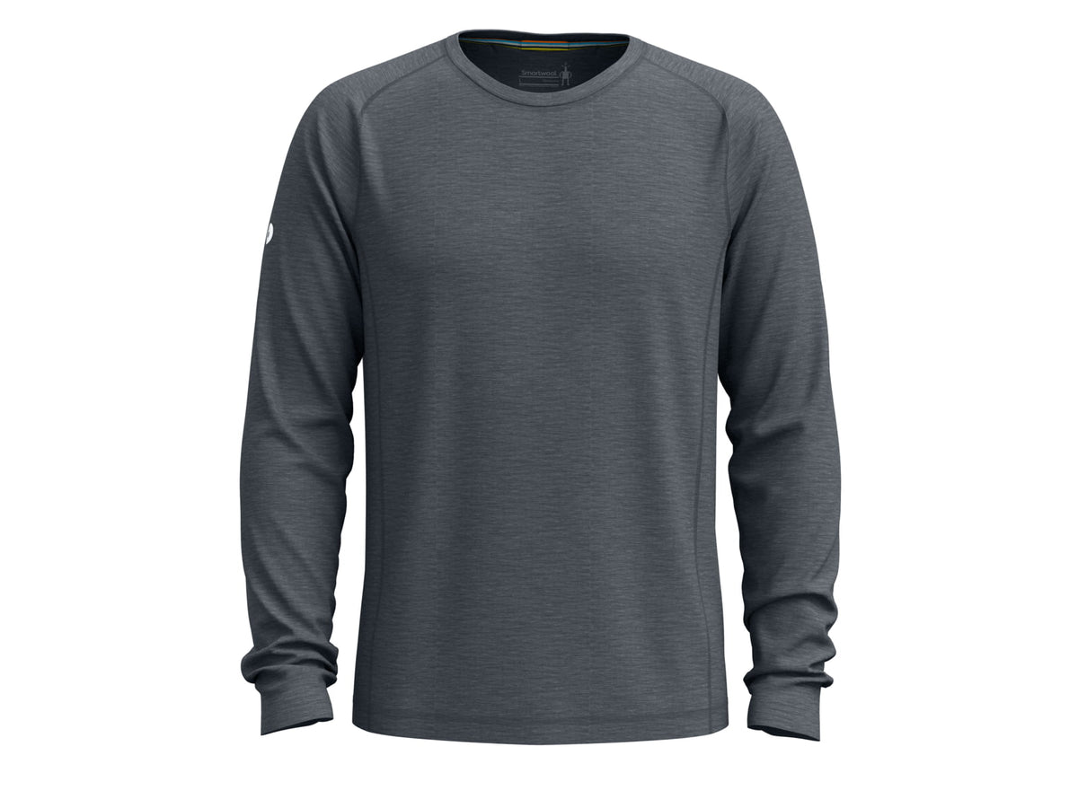 Smartwool Merino Sport 120 Long Sleeve - Men's Charcoal Heather Large