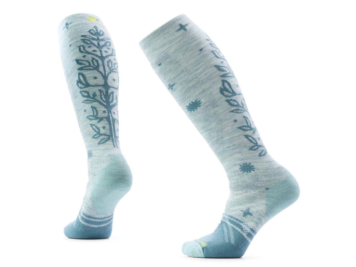 Smartwool Ski Full Cushion Ice Blossom OTC Socks - Women's