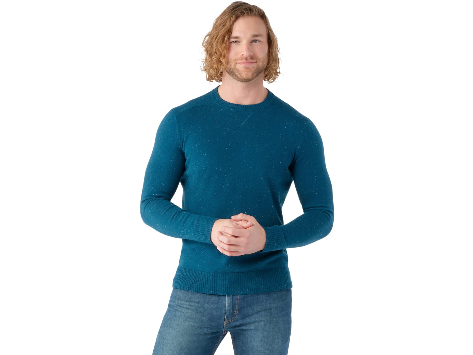 Smartwool Sparwood Crew Sweater - Men's Twilight Blue