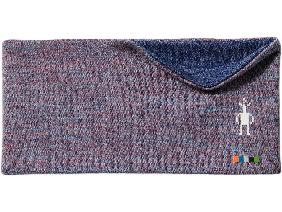 Smartwool Thermal Merino Reversible Headband Chalk Violet Heather/Nightfall Blue One Size