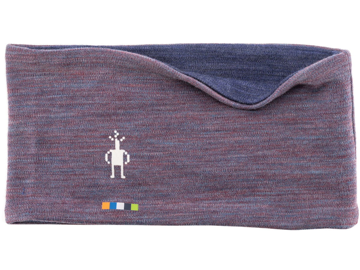 Smartwool Thermal Merino Reversible Headband Chalk Violet Heather/Nightfall Blue One Size