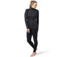Smartwool Thermal Merino Rib Turtleneck - Women's 010 Charcoal Heather Small