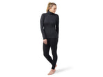 Smartwool Thermal Merino Rib Turtleneck - Women's 010 Charcoal Heather Small