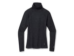 Smartwool Thermal Merino Rib Turtleneck - Women's 010 Charcoal Heather Small