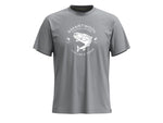 Smartwool Trout Fishing Short Sleeve Graphic Tee Light Gray Heather 2XL