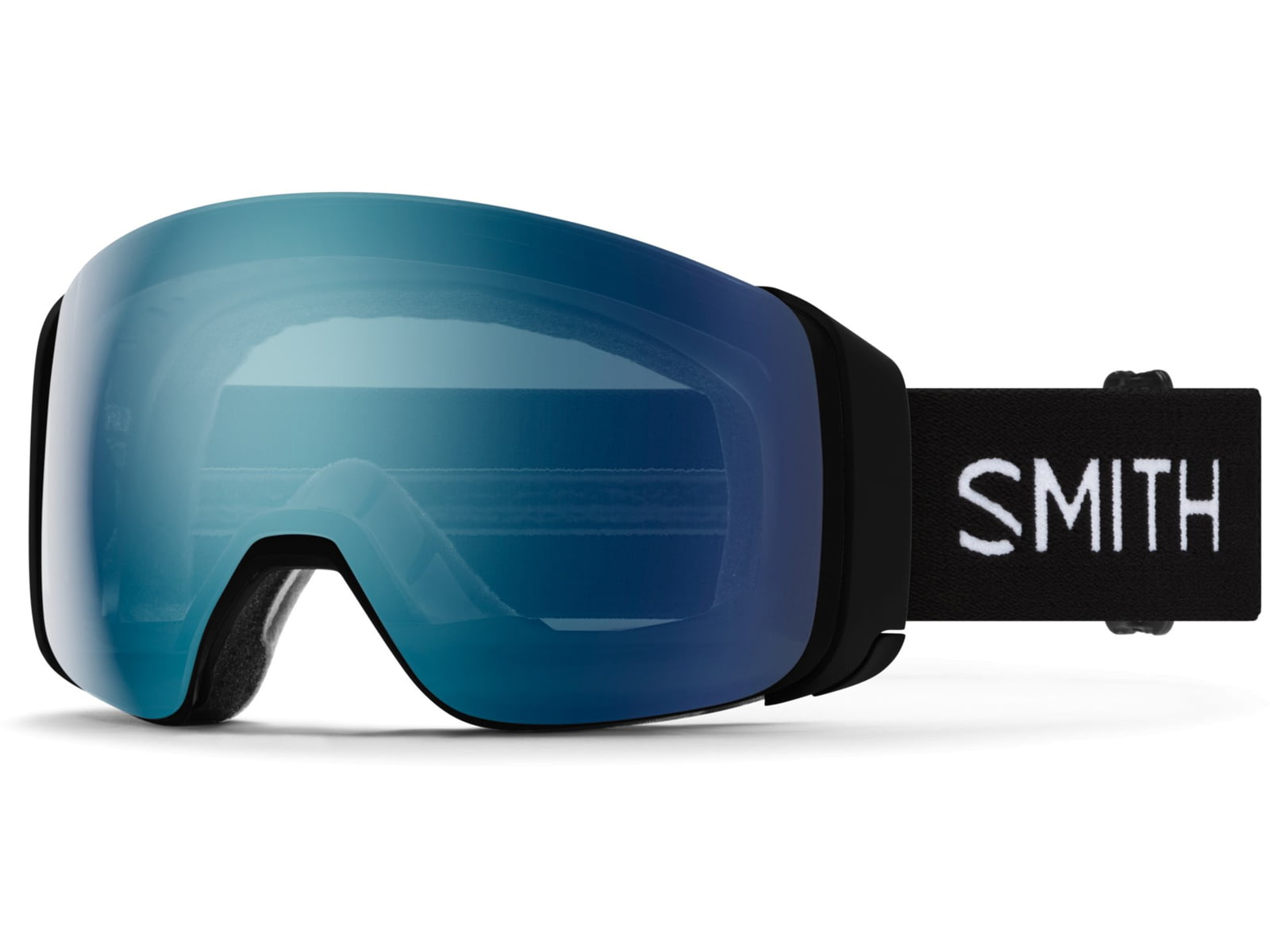 Smith 4D Mag Goggle MAG Series Black ChromaPop Everyday Blue Mirror Lens