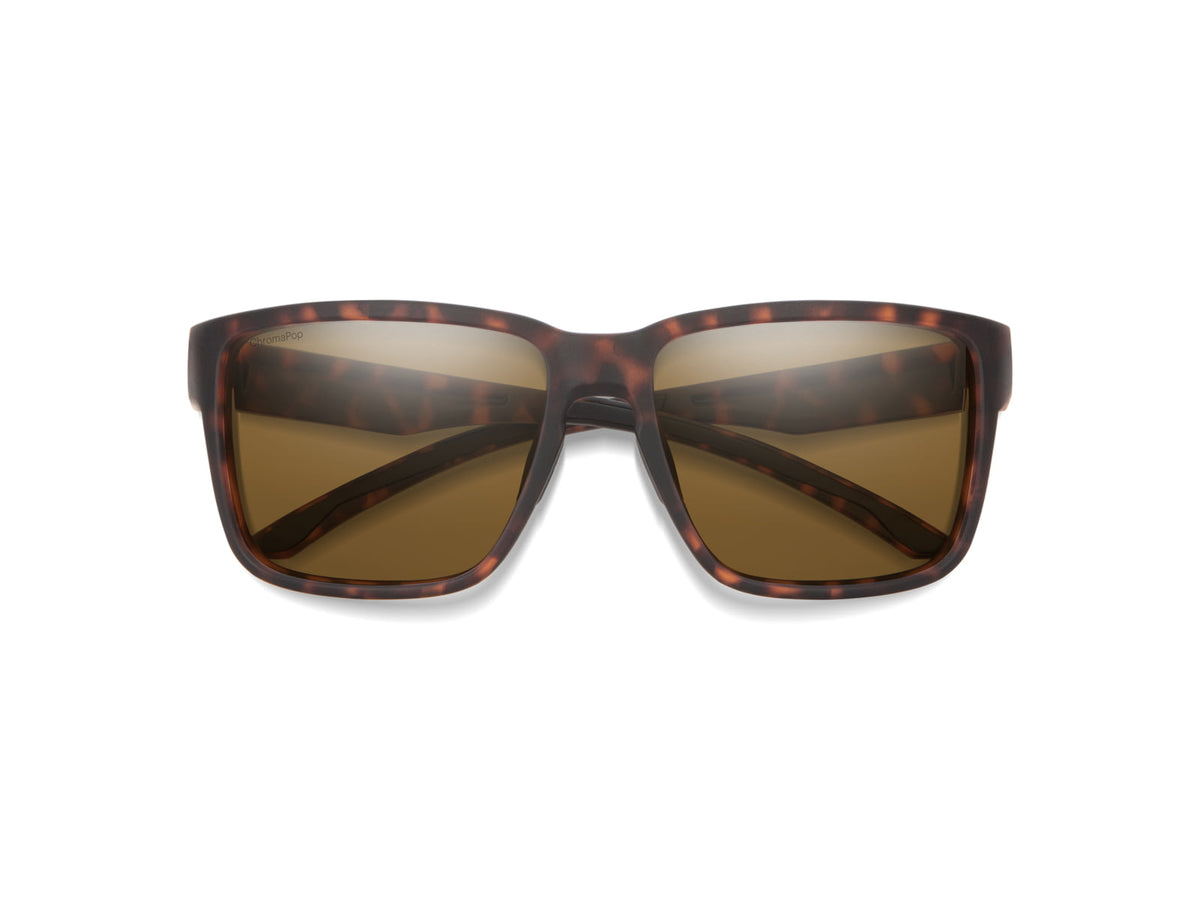 Smith Emerge Sunglasses Matte Tortoise Frame ChromaPop Polarized Brown Lens